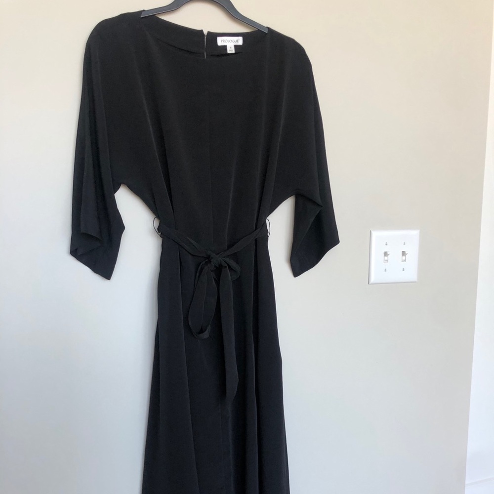 Target Prologue Dolman Sleeve MIDI Dress - Black